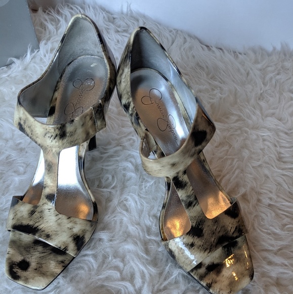 Jessica Simpson stiletto sandals - Picture 2 of 8